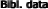 Bibl. data