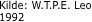 Kilde: W.T.P.E. Leo 1992