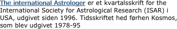 The international Astrologer er et